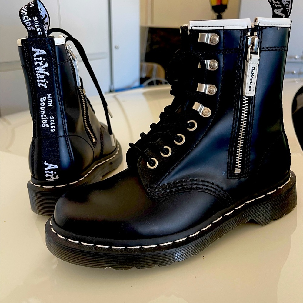 Brand new Women's size 5 Dr. Martens lace up boot. Docs were never worn
